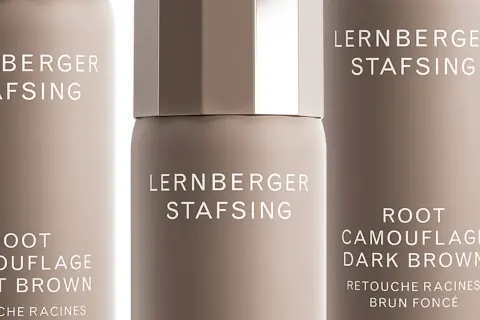 Lernberger Stafsing-produkter för rotfärgning, inklusive "Root Camouflage Dark Brown".