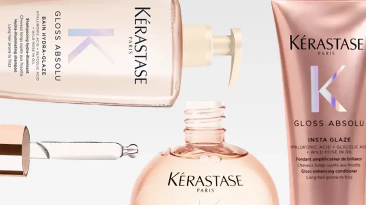 Kérastase Gloss Absolu-produkter för glansigt hår. Få långt, frissfritt hår med dessa skönhetsprodukter.